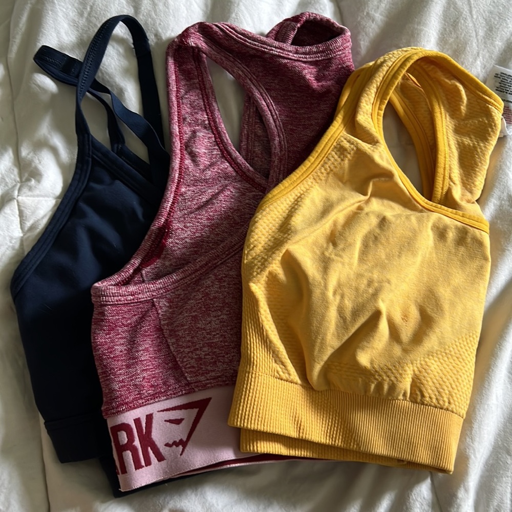 Gym shark sports bras
